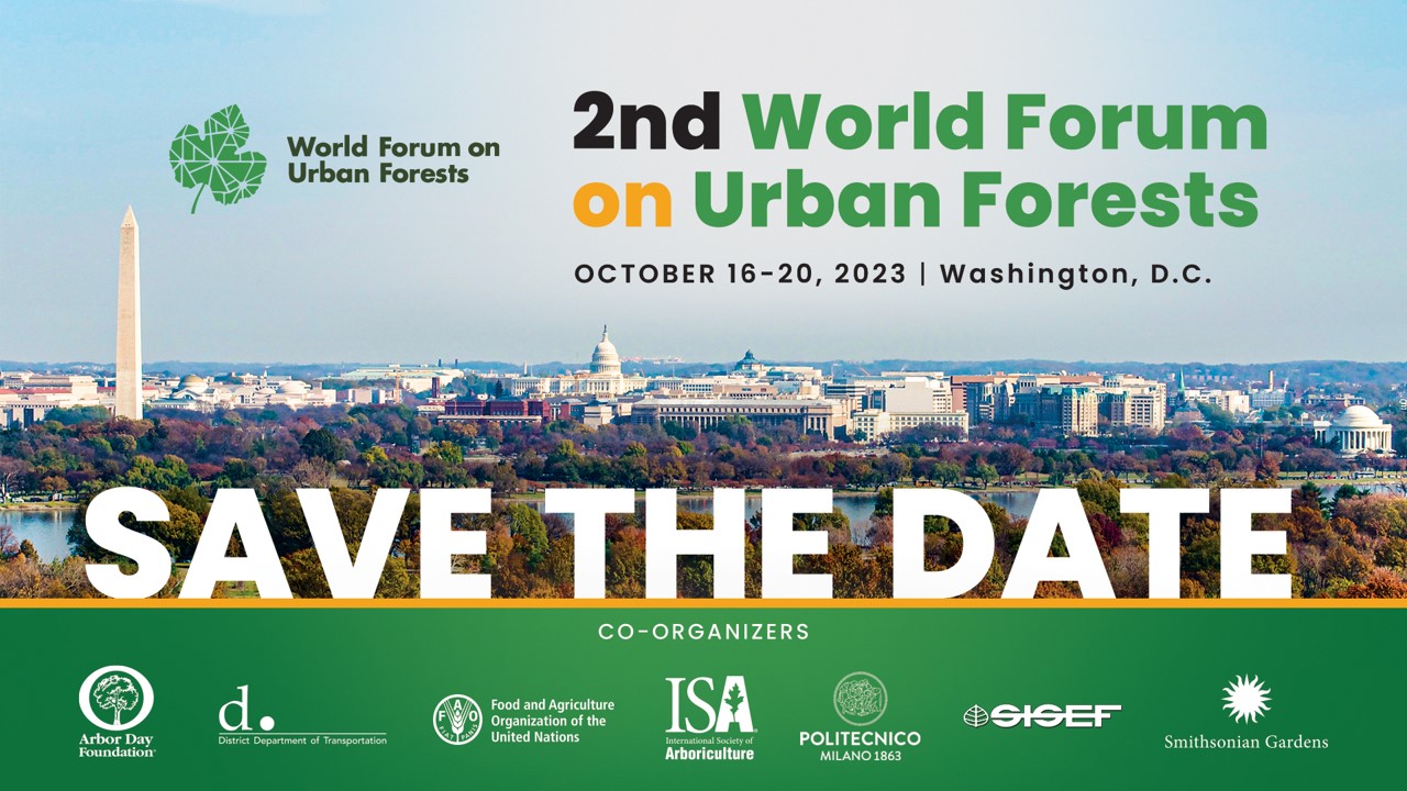 2nd World Forum on Urban Forests California Urban Forests Council